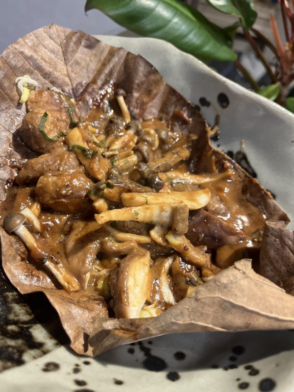 画像:朴葉焼き&水戸納豆