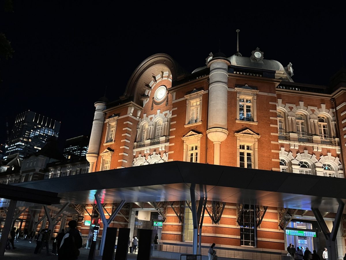 画像：東京駅のライトアップに癒された夜✨