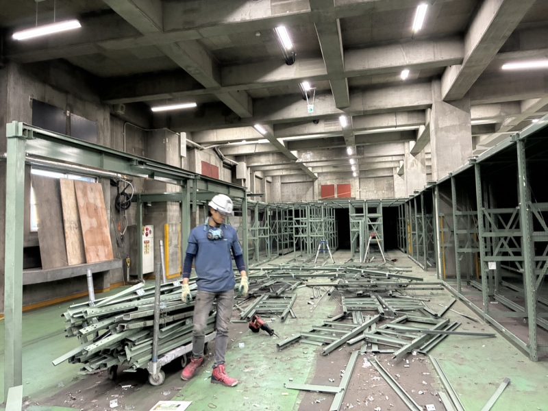画像:AIに奪われない仕事、それが内装解体